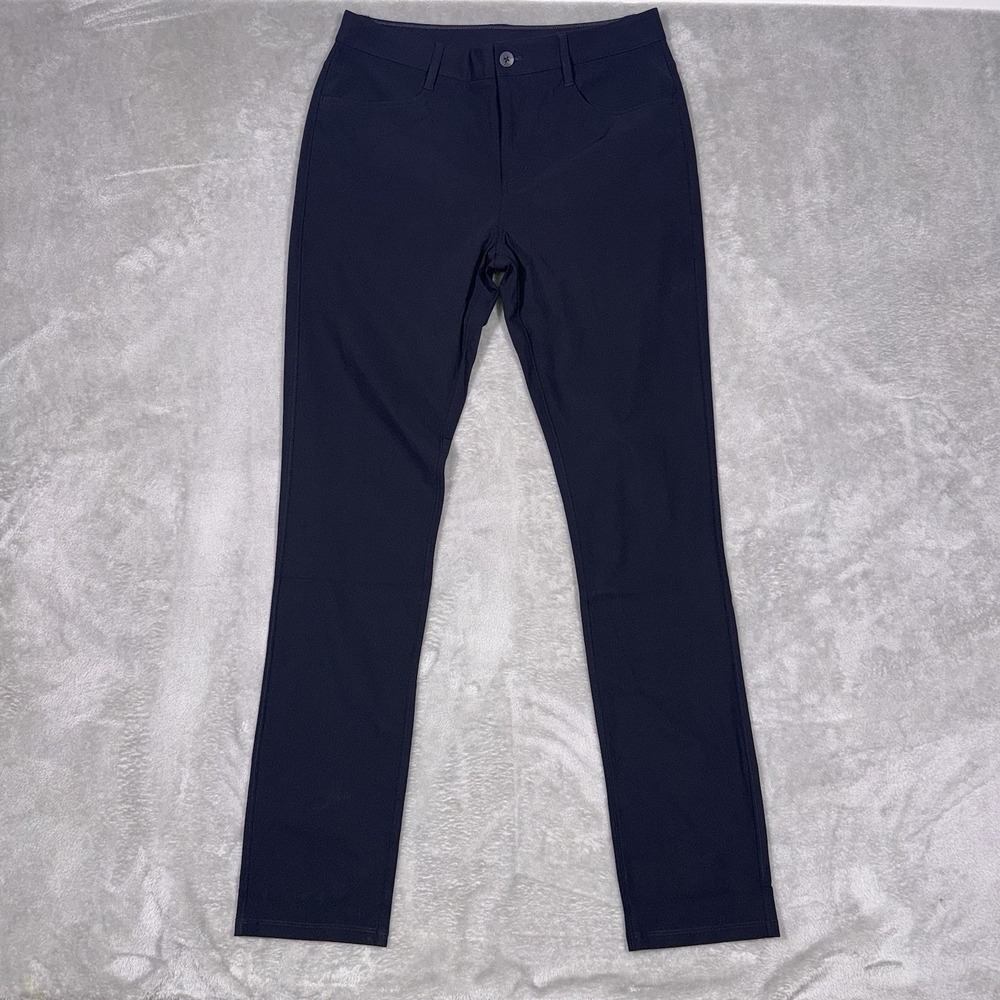 Vuori Meta Pant Mens 32x34 Black Polyester Performance Technical Chino V430-l